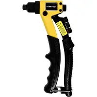Hofftech Professionele popnageltang - 4 verwisselbare inserts - ergonomische handgrepen - 200 mm