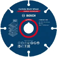 Bosch Afbraamschijf - EXPERT - 2608901189 - 125mm - Carbide technologie - Multimateriaal
