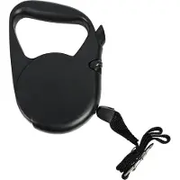 Benson Hondenriem rollijn - ergonomisch - flexibel - 5 meter - zwart