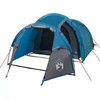 vidaXL Tunneltent 3-persoons waterdicht blauw