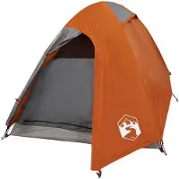 vidaXL Koepeltent 2-persoons waterdicht oranje