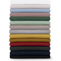 Blumtal Basic Bedlaken Microvezel - 320 x 275 cm - Summer Green - hoeslaken zonder elastiek