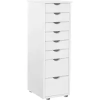 Loft 24 Gava-Commode - 6-Laden - Wit Grenen