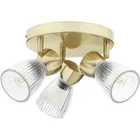 Milagro Best Serie - Gouden Reflektor - E14 - 3 Lichtbronnen - 40W