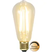 Valotorni LED lamp E27 ST64 3,6W 2.100 K Soft Glow, dimbaar