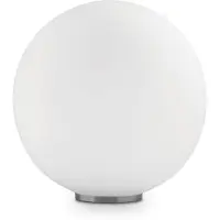Ideal Lux MAPA TL1 D30, Wit, Glas, Metaal, Slaapkamer, Woonkamer, IP20, E27, 1 lamp