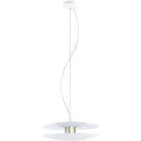 Eglo TRAPPETO, 2 lampen, LED, Niet vervangbare lampen, IP20, Champagnekleur, Wit