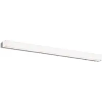 ACB ILUMINACIÓN Wandlamp Box, wit / opaal, Badkamer, Kunststof, Modern, Wandlamp
