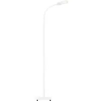 Briloner Office Step - LED Vloerlamp - witte staande lamp - met cct kleurtemperatuurregeling - dimbaar - met touch - kantelbaar - 128cm
