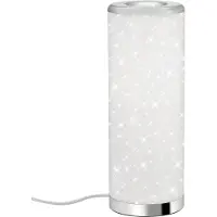 Briloner - YOTA - LED tafellamp - 5 W - 400 lm - IP20 - chroom - kunststof - incl. 1x GU10 - Ø 13,1 cm