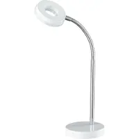 TRIO REALITY RENNES - Tafellamp - Bureaulamp - Wit - incl. 1x SMD 4W