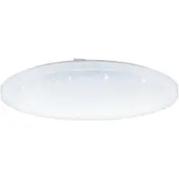 Eglo Ø 55cm plafonnière Frania-S met kristal effect