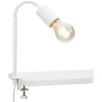 Briloner klemspot Krampo, wit, E27, max. 10W