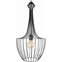 Lyora Zwart Draadlamp Luksor Ø 37cm