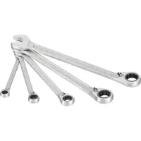 Hazet 606/5 Steek-ringratelsleutelset 5-delig Sleutelbreedte (metrisch) 8 - 19 mm