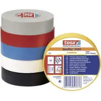 TESA Zelfklevende elektrisch isolerende PVC tape 4163 zwart 33mx25mm