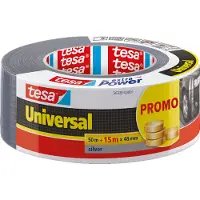 TESA UNIVERSAL 56338-00001-01 Textieltape Zilver (l x b) 65 m x 48 mm 1 stuk(s)