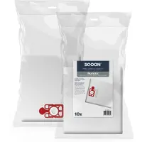 SQOON Stofzuigerzakken Geschikt voor Numatic NVM-1CH Henry / Hetty / James - Model 604015 - 10 Stuks