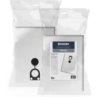 SQOON FB25 microvezel stofzuigerzakken 5 zakken (123schoon huismerk)