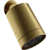 Hotbath Cobber CB470 Hoofddouche Beam 3-standen Muurbevestiging - Geborsteld Messing PVD - Messing - Kranen, Douchekranen, Hoofddouches - Kranen, Douchekranen, Hoofddouches