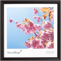 SecaDesign Iris Fotolijst - Fotomaat 13x13 cm - Zwart