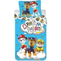 Paw Patrol Dekbedovertrek, Dream Patrol - 140 x 200 cm + 70 x 90 cm - Katoen