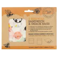 Tala - Sandwich & Snack Zakje, Set van 2 Stuks, Dieren - Tala