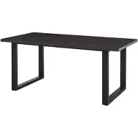 Interiax Eettafel 'Oliver' 180 cm Decor Donkerbruin
