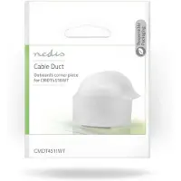 Nedis Kabelgoot hoek | | 16 mm kabel (PVC, Wit)