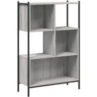 vidaXL Boekenkast 72x28x109 cm bewerkt hout grijs sonoma eikenkleurig