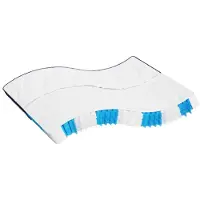 vidaXL Pocketveringmatras middelhard-hard 160x200 cm Super King Size