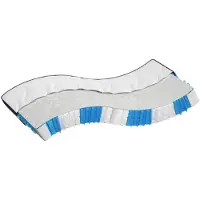 vidaXL Pocketveringmatras middelhard-hard 140x200 cm