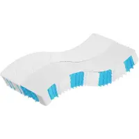 vidaXL Pocketveringmatras middelhard-hard 90x190 cm Single Size
