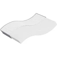 vidaXL Schuimmatras middelzacht 120x200 cm