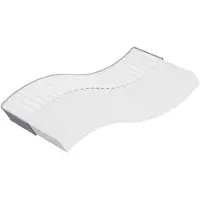 vidaXL Schuimmatras middelzacht 70x200 cm
