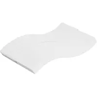vidaXL Schuimmatras middelzacht 120x200 cm