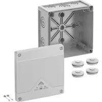 Spelsberg Abox Pro 100-L Aftakkast (l x b x h) 152 x 152 x 85 mm Grijs IP66, IP67, IP69 1 stuk(s)