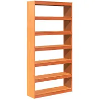 vidaXL Boekenkast / kamerscherm 100x30x199,5 cm massief grenenhout
