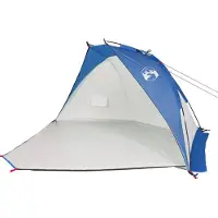 vidaXL Strandtent 268x223x125 cm 185t polyester azuurblauw