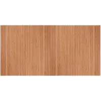vidaXL Vloerkleed rechthoekig 100x200 cm bamboe naturel