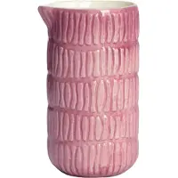 Mateus Stripes Jug 30 Cl - Melkkannen Keramiek Pink - ER07ST