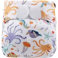 HappyBear Zwemluier | Marina | Klittenband | 0-3 jaar