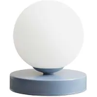 Aldex Tafellamp Joel, blauw, Woon-/ Eetkamer, metaal, Tafellamp