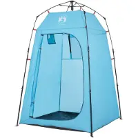 vidaXL Privacytent snelsluiting waterdicht blauw