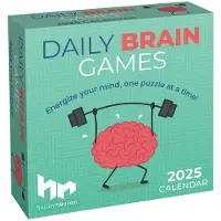 Plenty Gifts Daily Brain Games Boxed Scheurkalender 2025