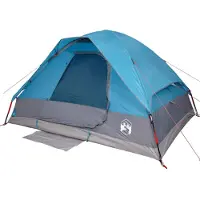 vidaXL Koepeltent 2-persoons waterdicht blauw