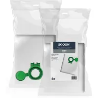 SQOON Stofzuigerzakken geschikt voor SEBO Airbelt D - Gelijk aan model: 8120ER - High Filtration voor optimale stofopname 8 stuks
