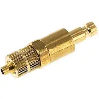 Parker Messing DN 2.7 (Micro) Luchtkoppeling Insteeknippel 3x4.3 mm Push-On Double Shut-Off