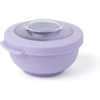 Toychamp Tylla Lavender Snack Bowl - Perfect Afsluitbare Snackdoosje - Voor onderweg - Paars - 200 ml