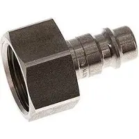 Tameson RVS DN 7.2 (Euro) Luchtkoppeling Insteeknippel G 1/2 inch Binnendraad